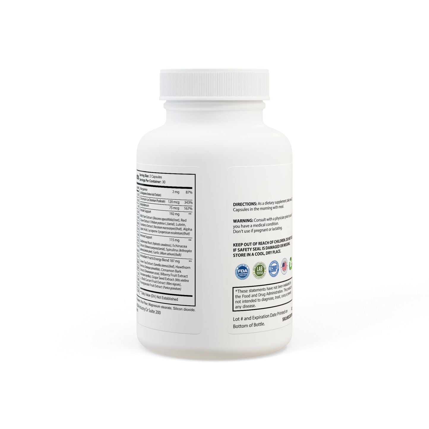 WeeGee GymCo Phantom Vitality - Women's Multivitamin Supplement (60 Capsules)