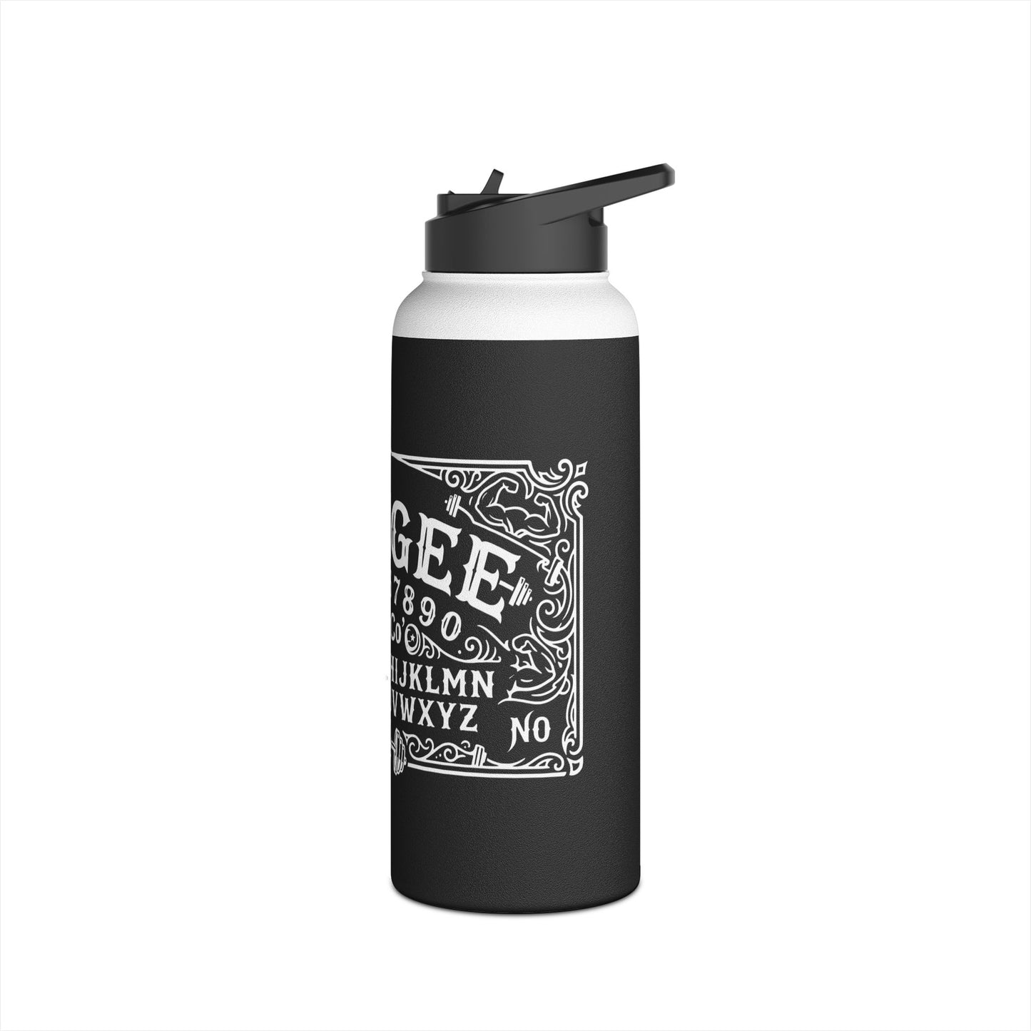 WeeGee GymCo Stainless Steel Water Bottle - Haunted Hydration Jug