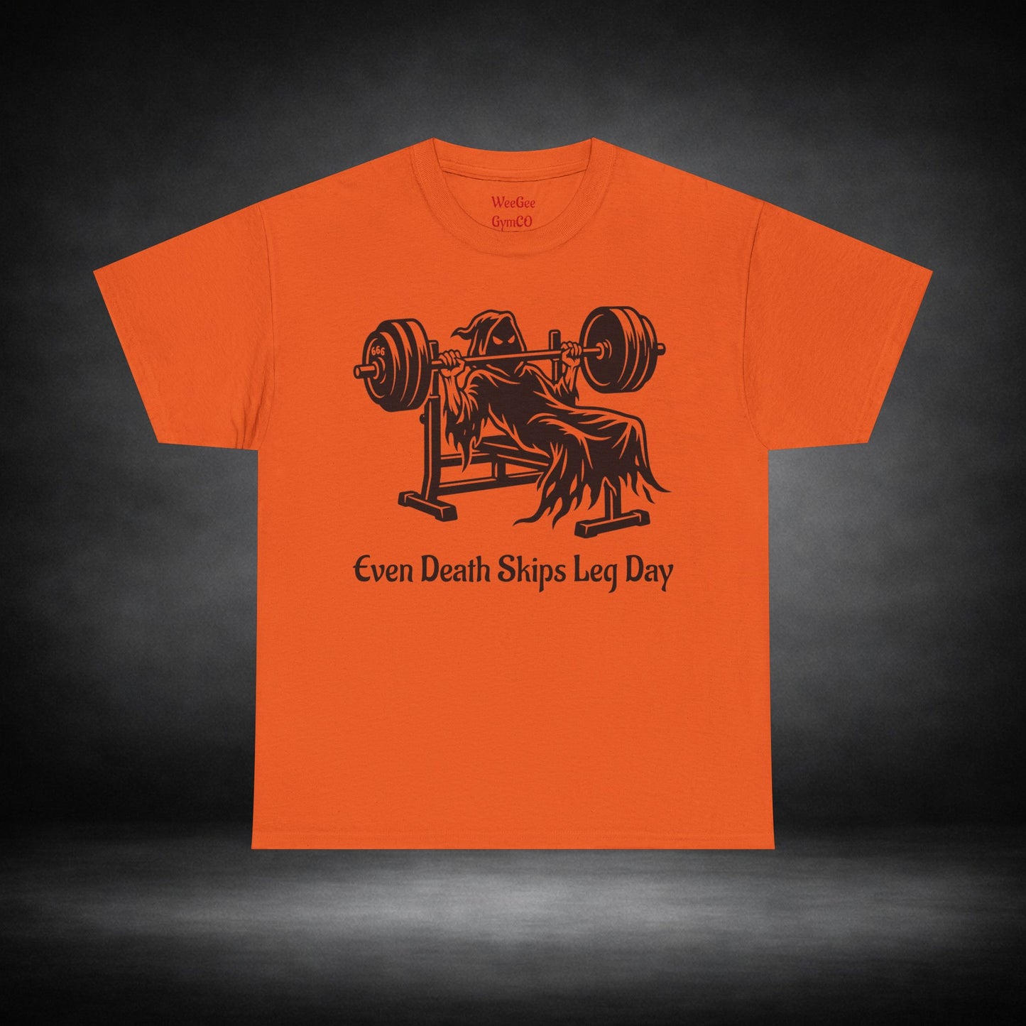 WeeGee Gymco Unisex Tee - Grim Reaper Bench Press