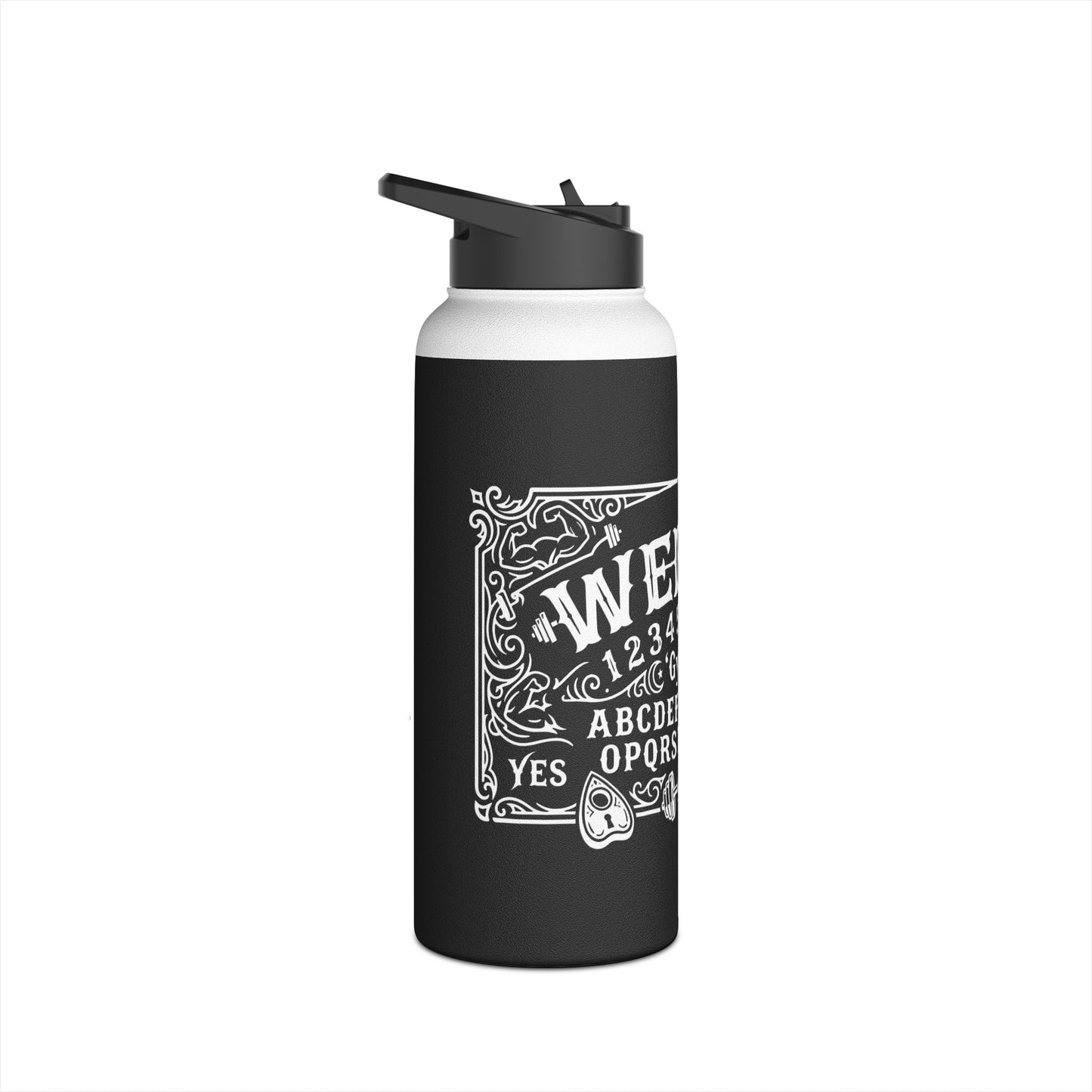 WeeGee GymCo Stainless Steel Water Bottle - Haunted Hydration Jug