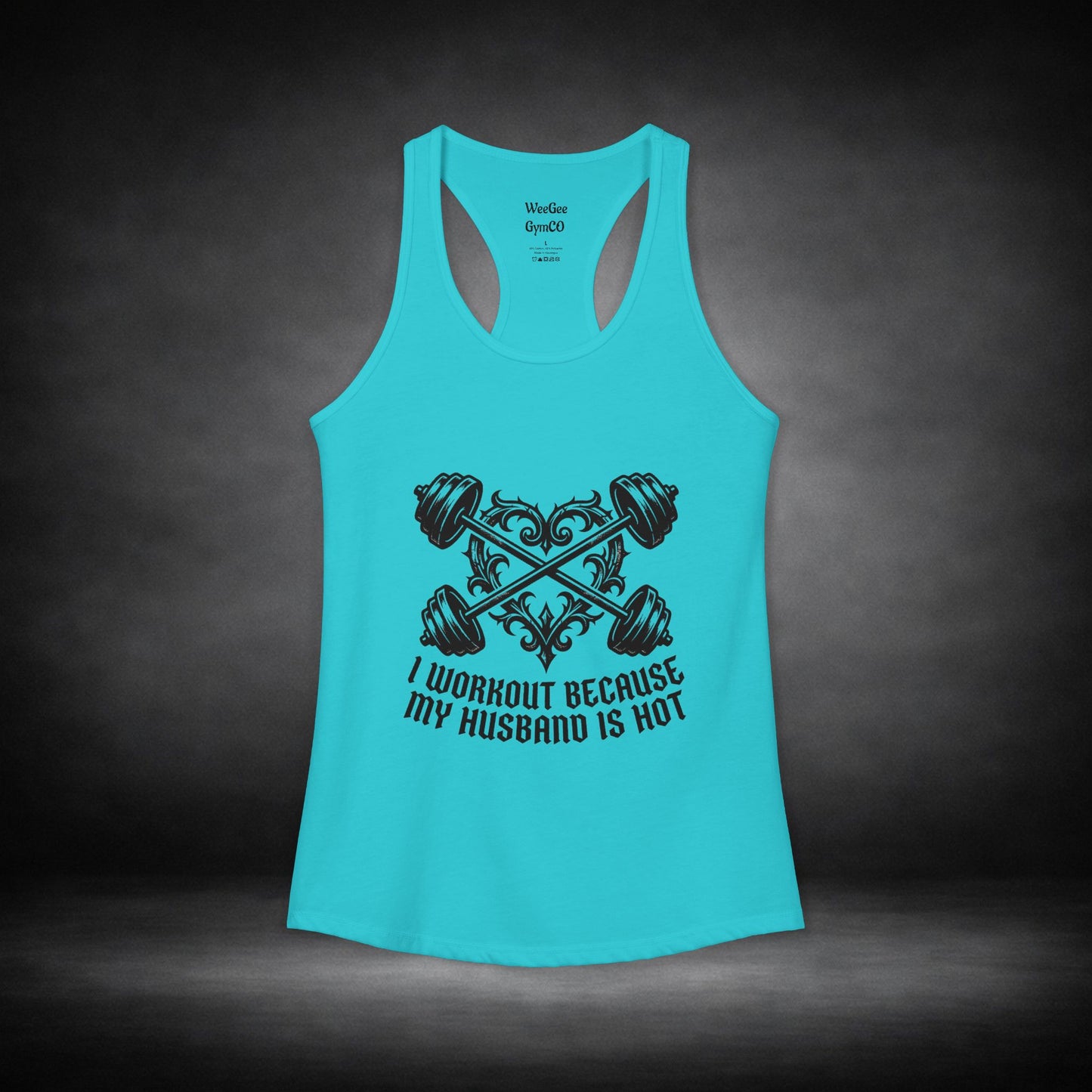 WeeGee GymCo Women's Racerback Tank - Hot Husband