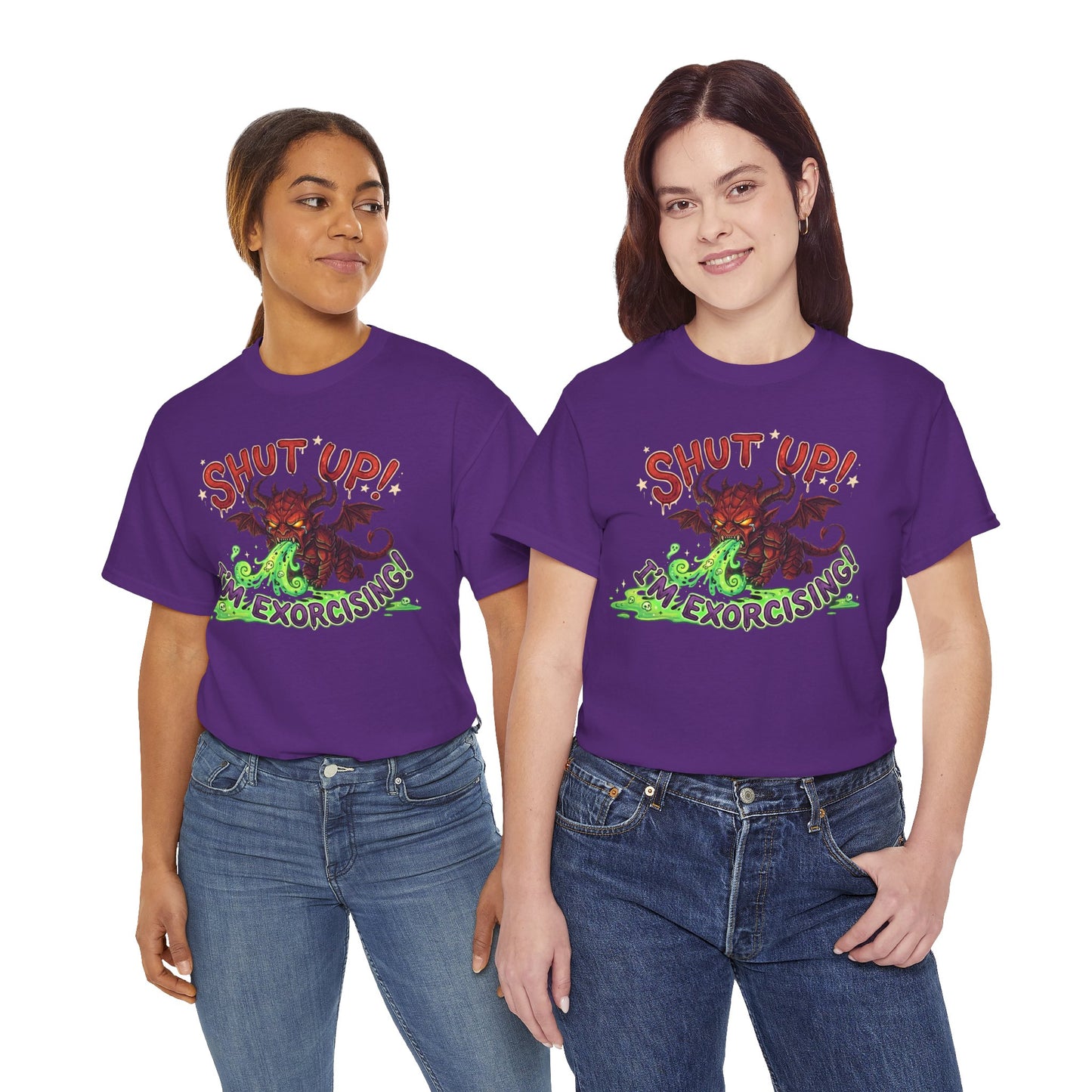 WeeGee GymCo Unisex Tee - Shut Up, I'm Exorcising!