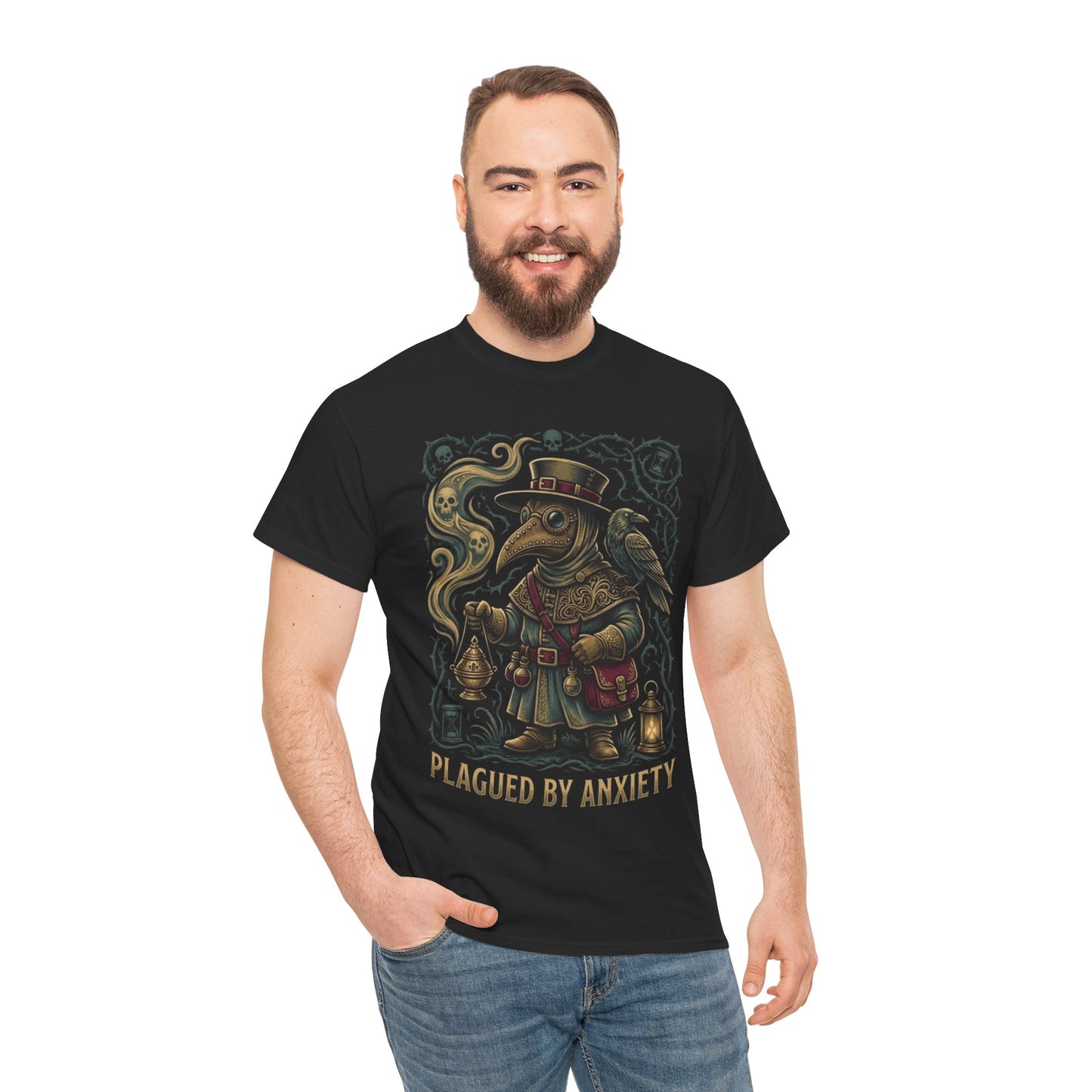WeeGee GymCo Unisex Tee - Plagued By Anxiety