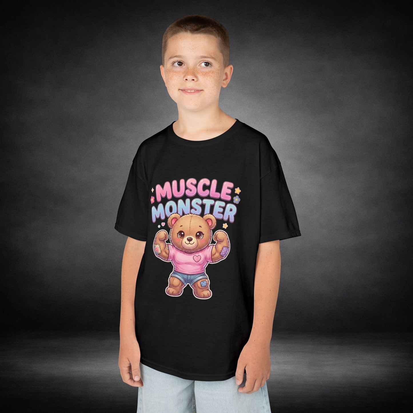WeeGee GymCo Kids Tee - Muscle Monster Teddy