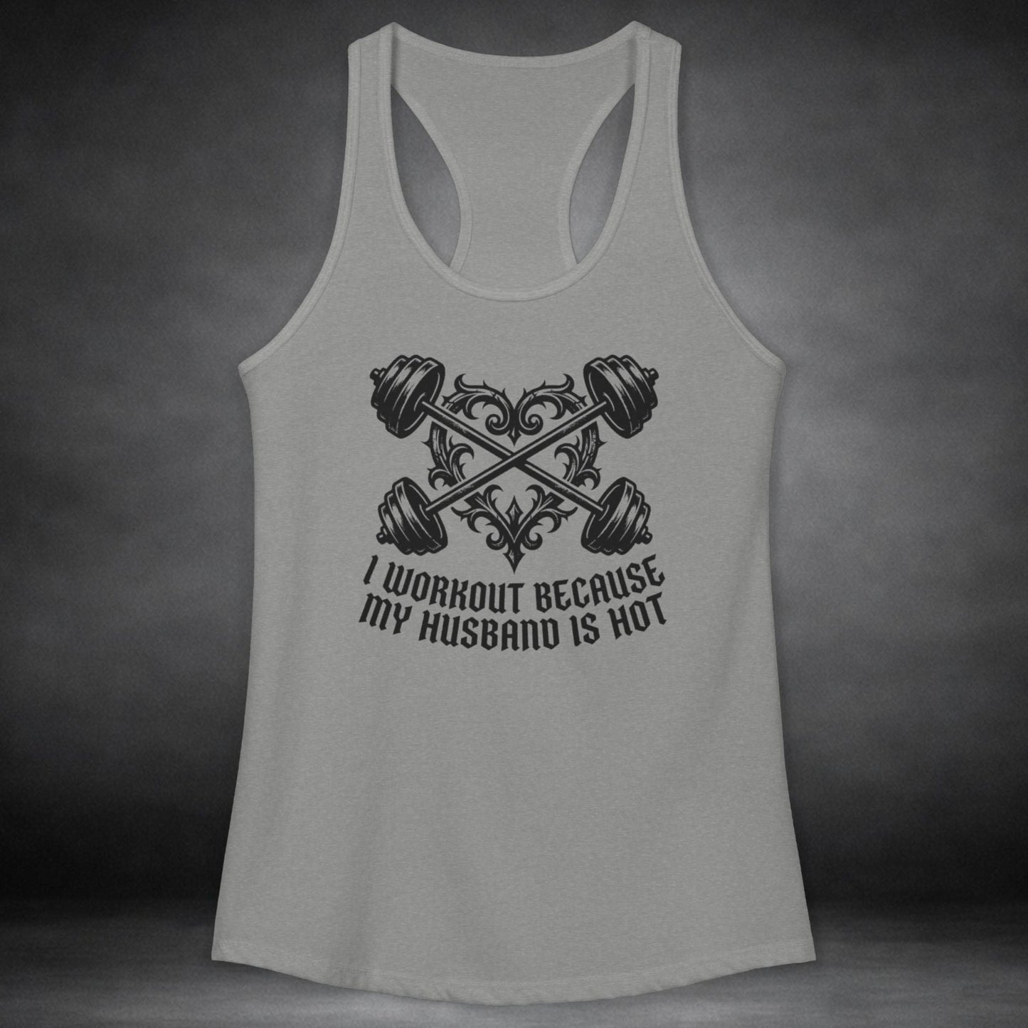 WeeGee GymCo Women's Racerback Tank - Hot Husband