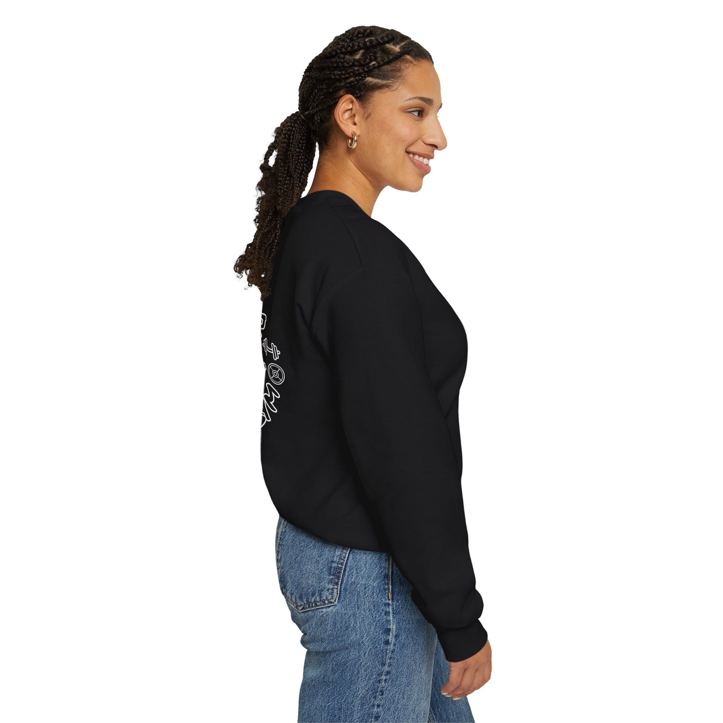 WeeGee GymCo Crewneck Sweatshirt - I Only Do Butt Stuff At The Gym