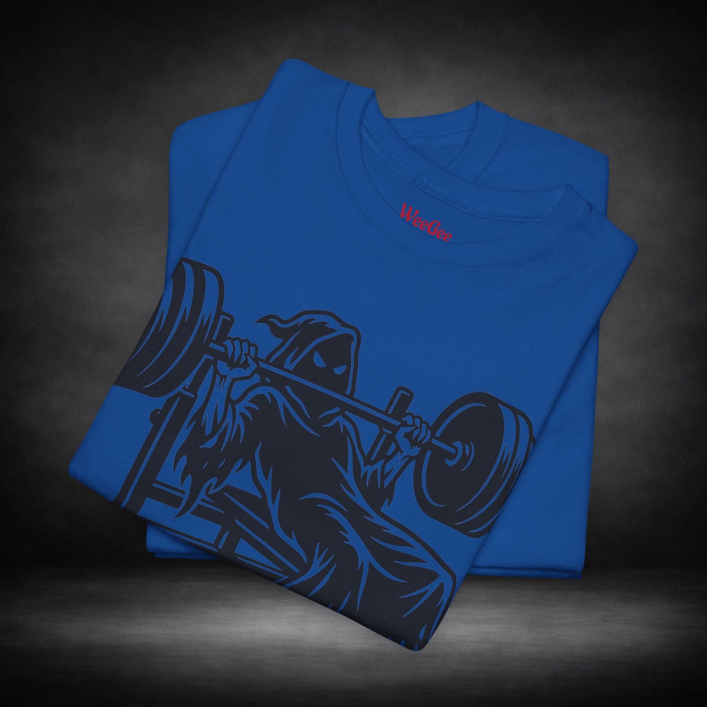 WeeGee Gymco Unisex Tee - Grim Reaper Bench Press