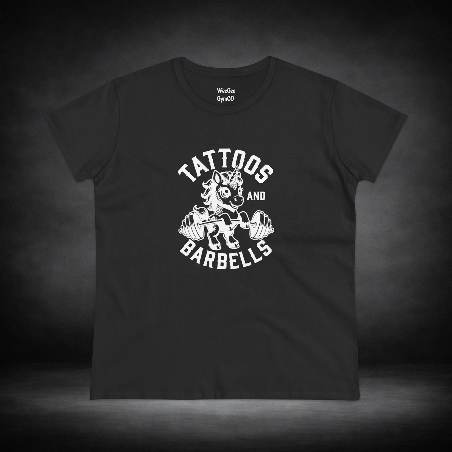 WeeGee GymCo Women's Tee - Tattoos & Barbells
