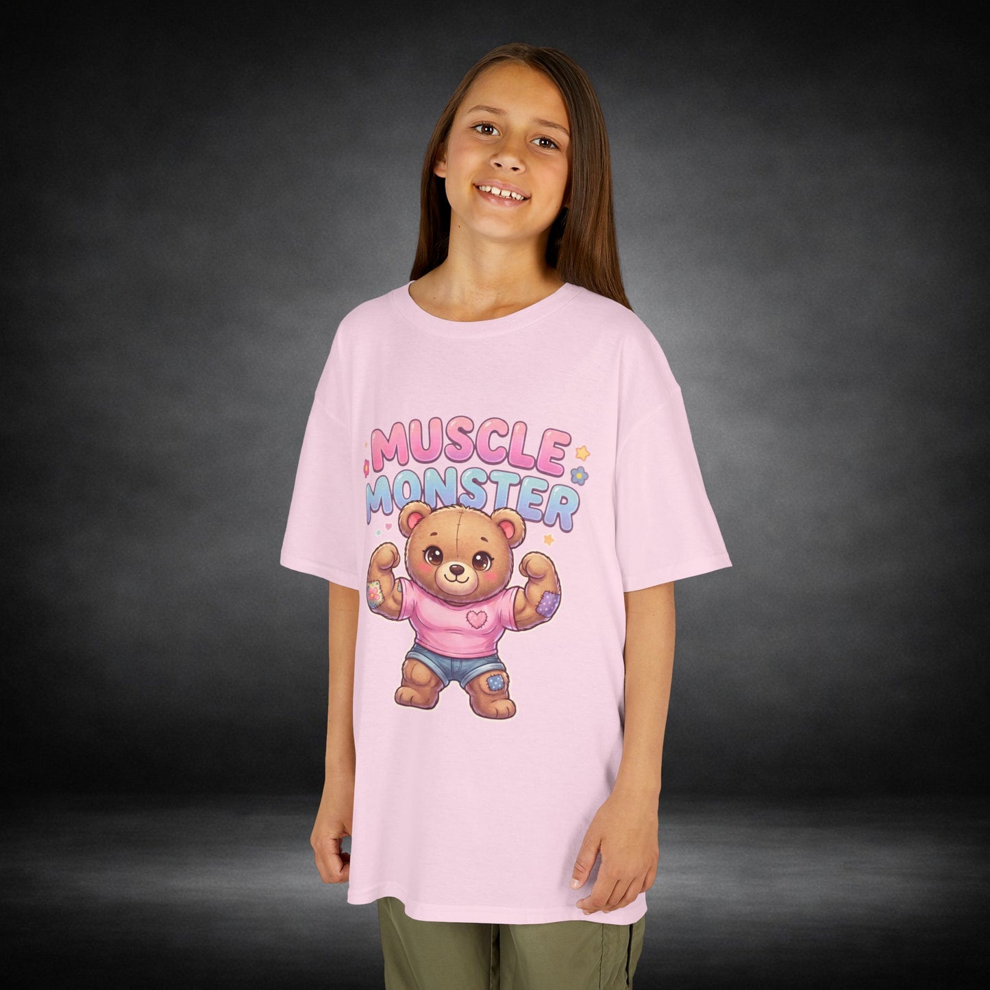 WeeGee GymCo Kids Tee - Muscle Monster Teddy