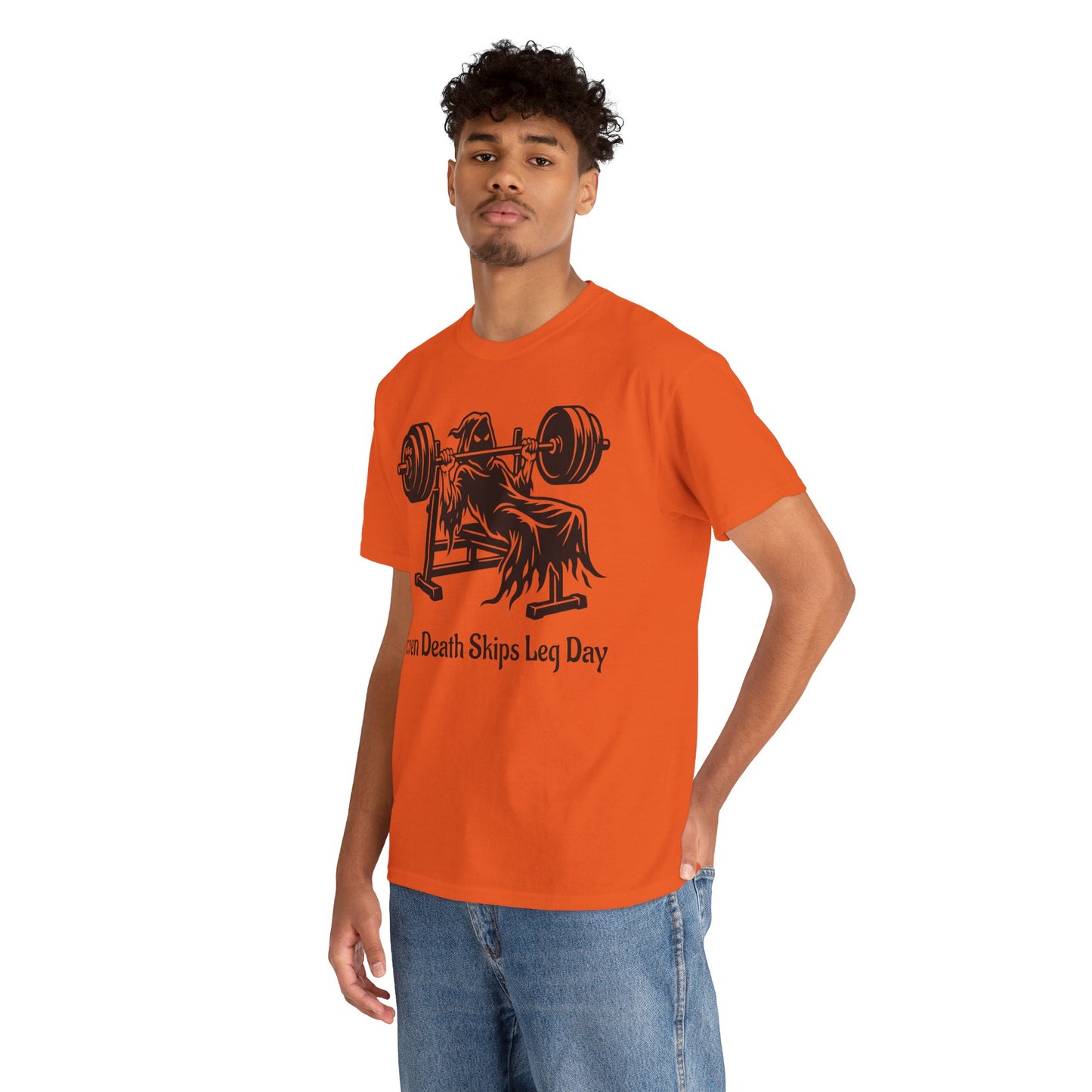 WeeGee Gymco Unisex Tee - Grim Reaper Bench Press