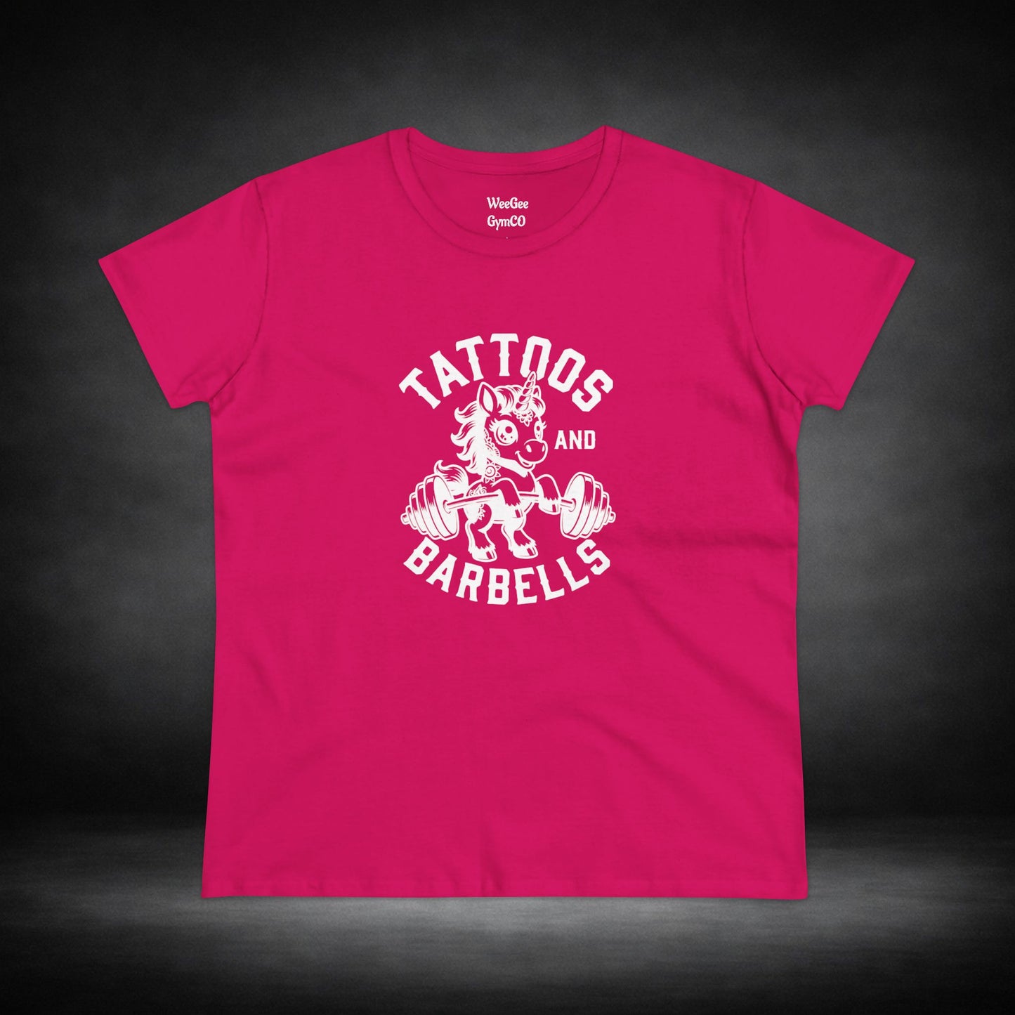 WeeGee GymCo Women's Tee - Tattoos & Barbells