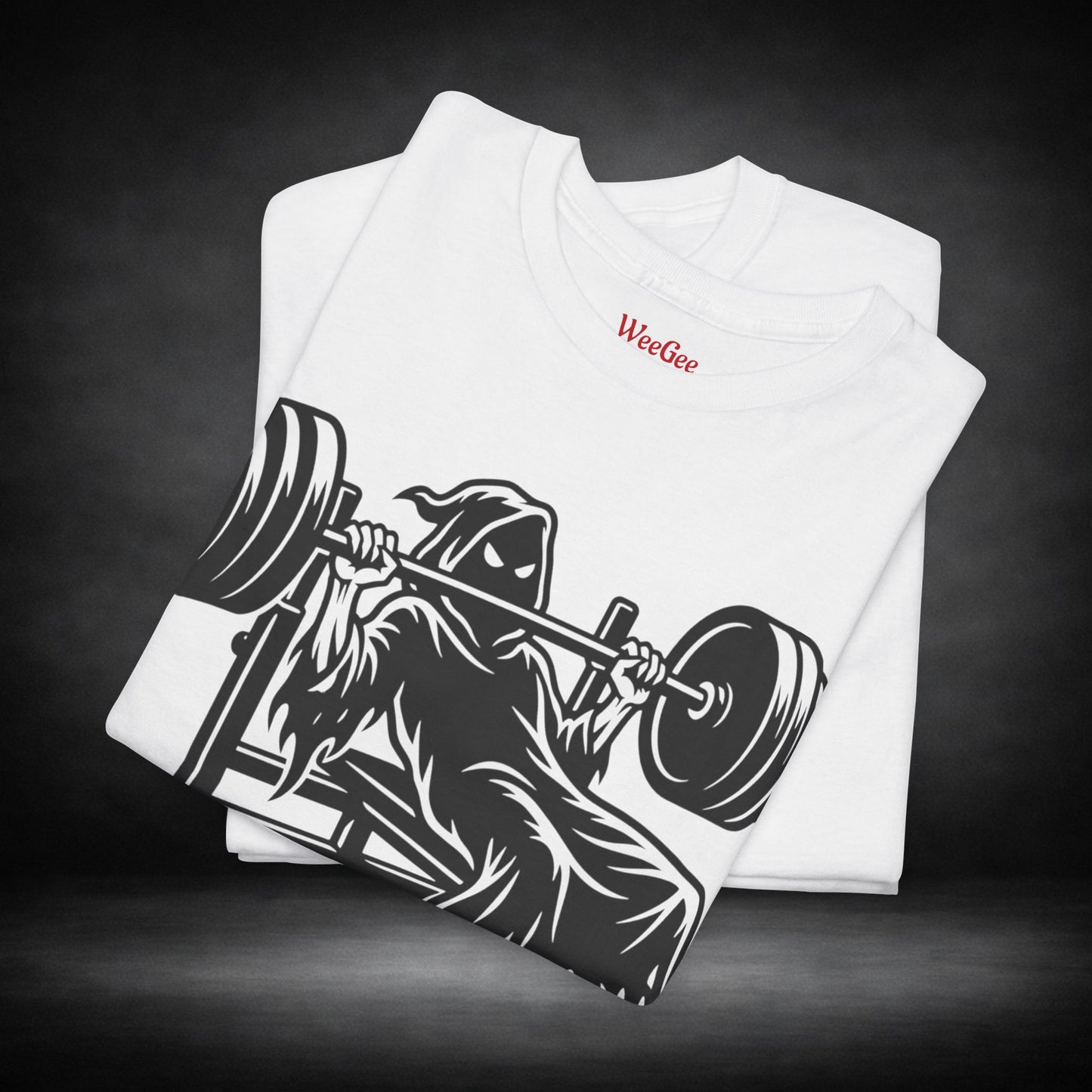 WeeGee Gymco Unisex Tee - Grim Reaper Bench Press