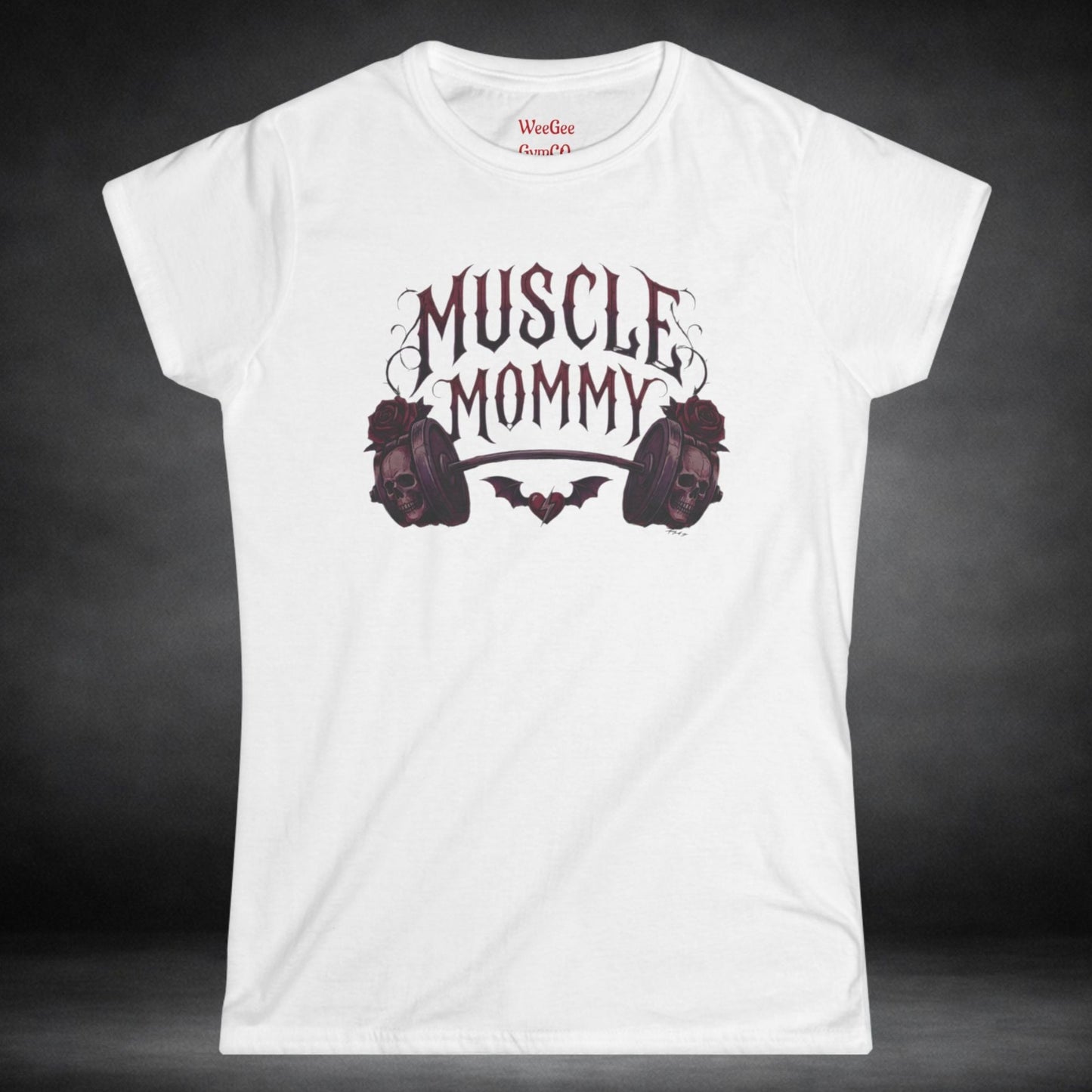 WeeGee GymCo Womens Tee -Muscle Mommy