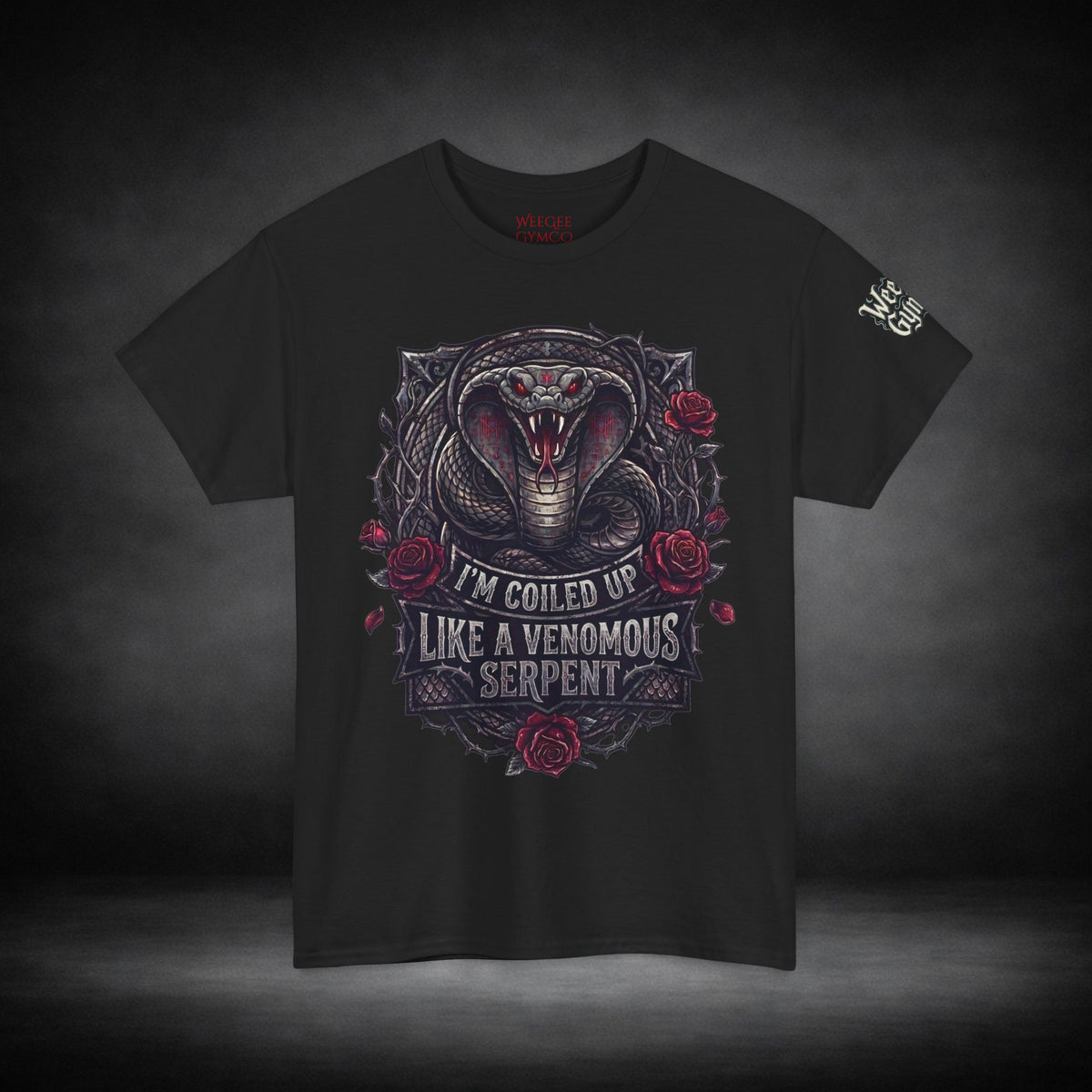 WeeGee GymCo Tee- Coiled Up Serpent