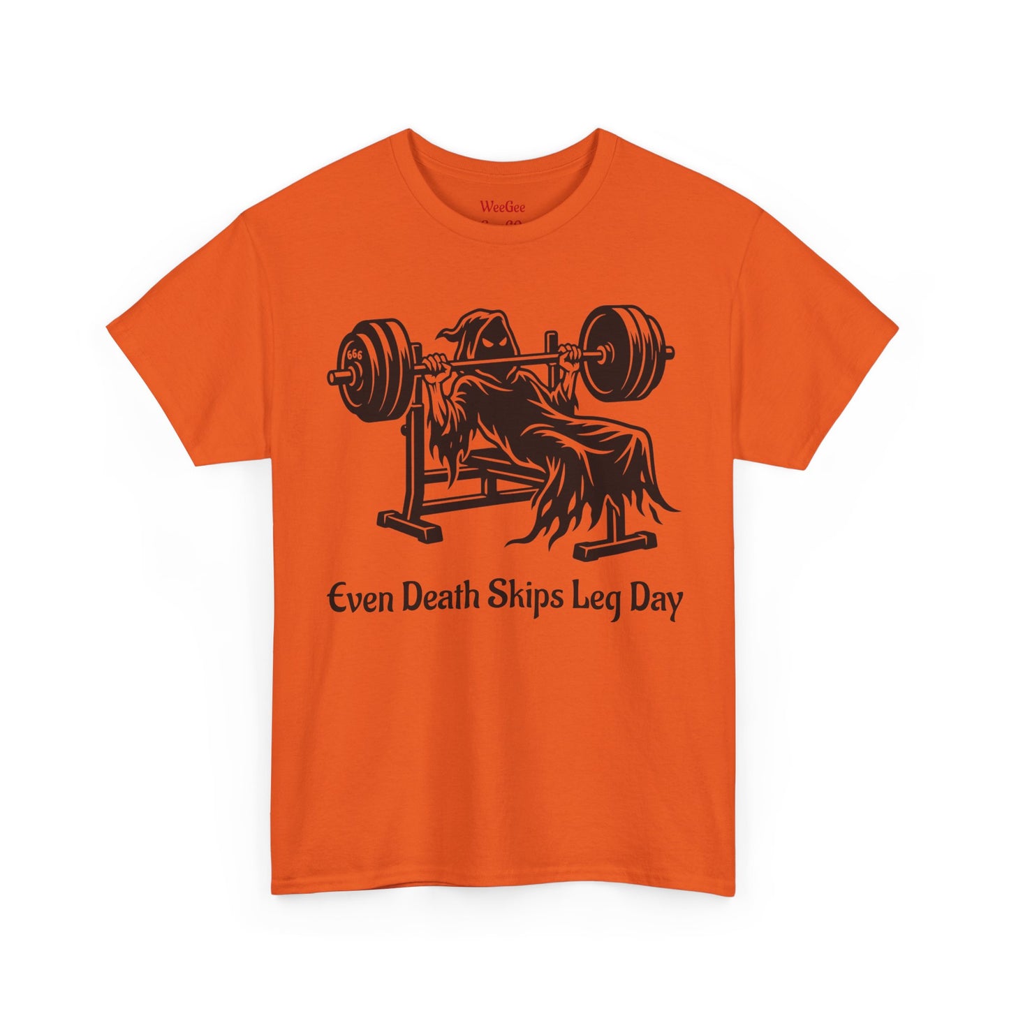 WeeGee Gymco Unisex Tee - Grim Reaper Bench Press