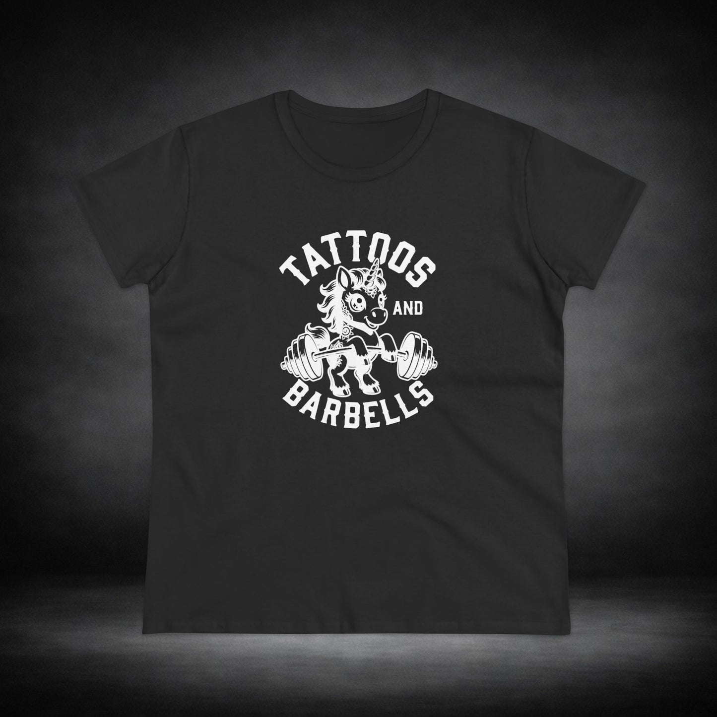 WeeGee GymCo Women's Tee - Tattoos & Barbells