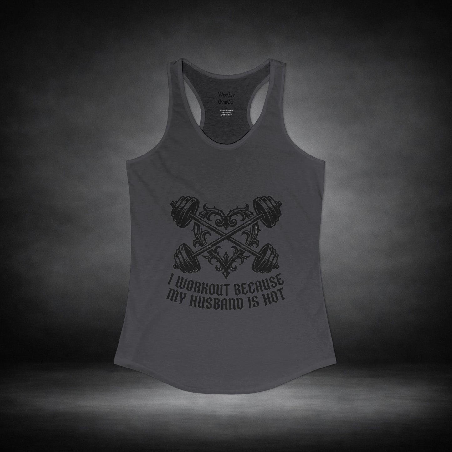 WeeGee GymCo Women's Racerback Tank - Hot Husband