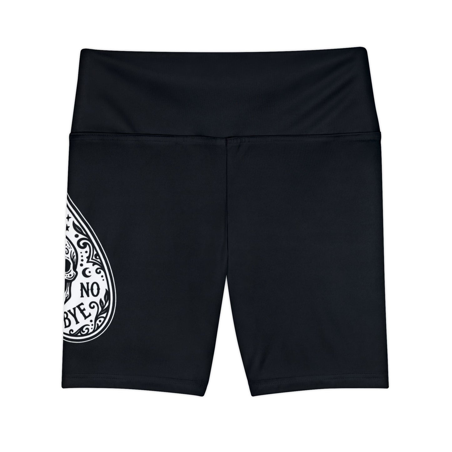 WeeGee GymCo Women's Workout Shorts - WeeGee Skull Biker Shorts