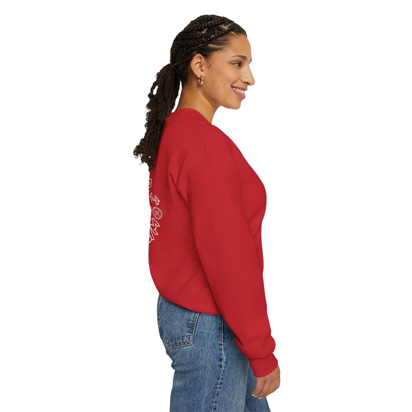 WeeGee GymCo Crewneck Sweatshirt - I Only Do Butt Stuff At The Gym