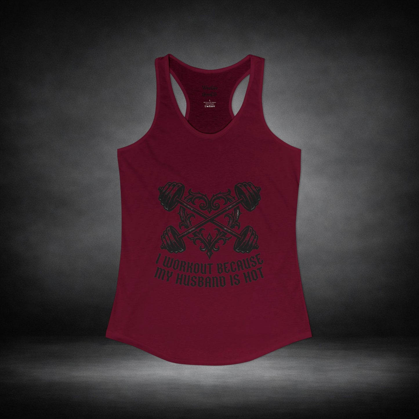 WeeGee GymCo Women's Racerback Tank - Hot Husband