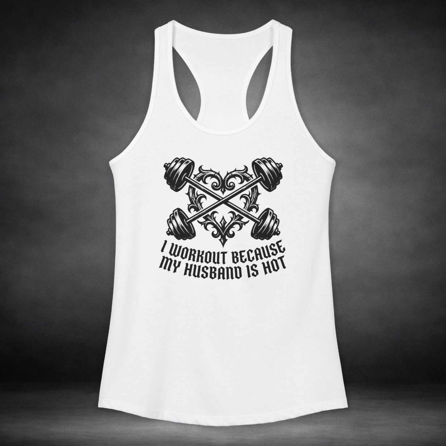 WeeGee GymCo Women's Racerback Tank - Hot Husband