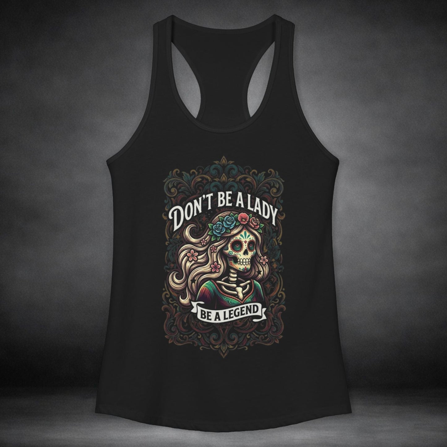 WeeGee GymCo Women's Racerback Tank -Be a Legend