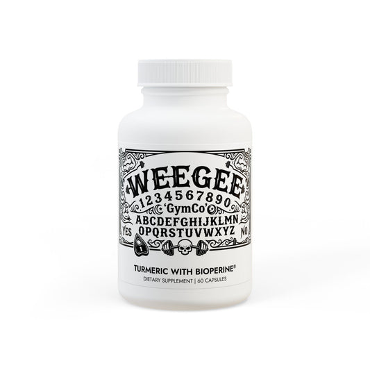 WeeGee GymCo Phantom Flame - Joint & Recovery Supplement, Turmeric with BioPerine (60 Capsules)