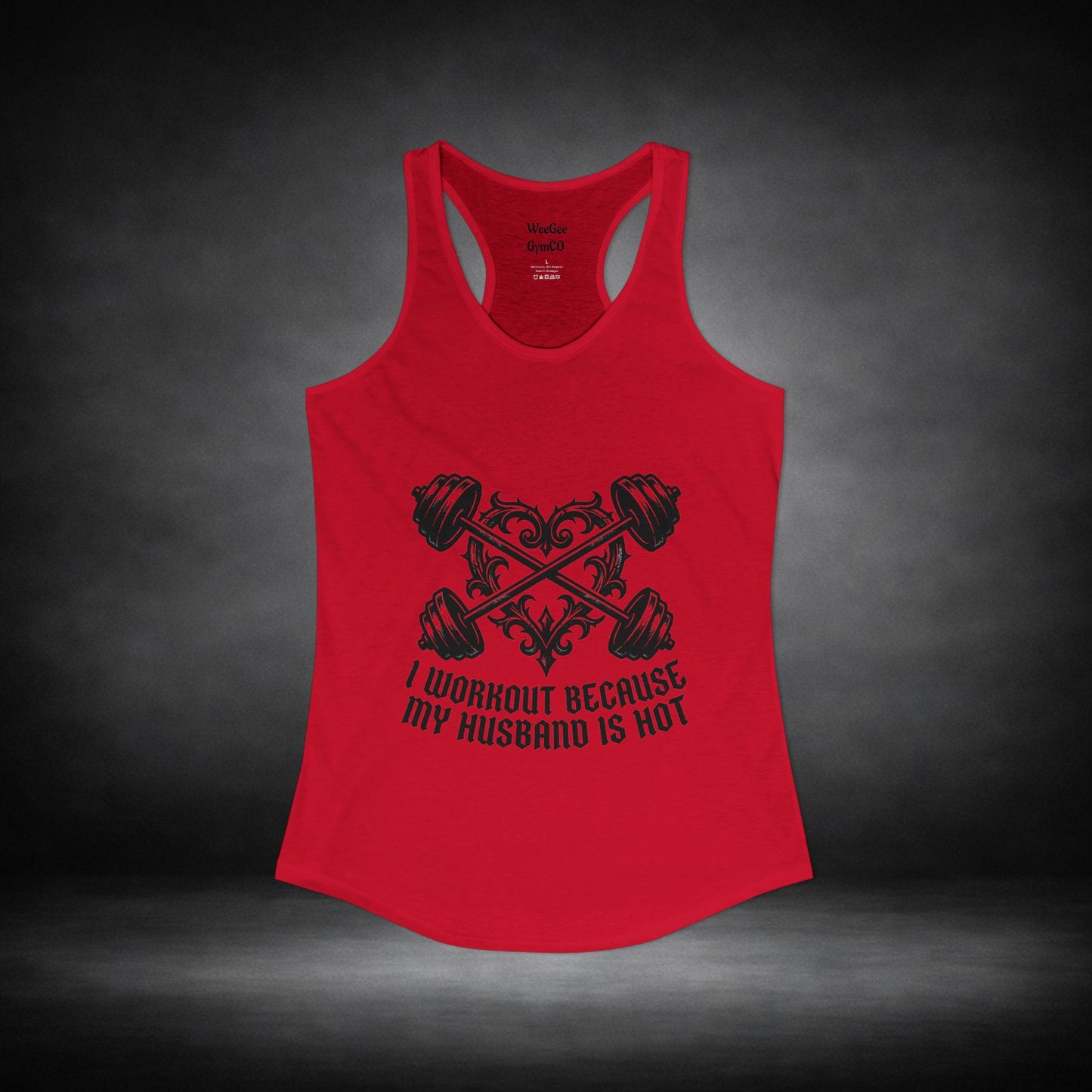 WeeGee GymCo Women's Racerback Tank - Hot Husband