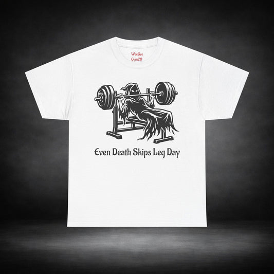 WeeGee Gymco Unisex Tee - Grim Reaper Bench Press