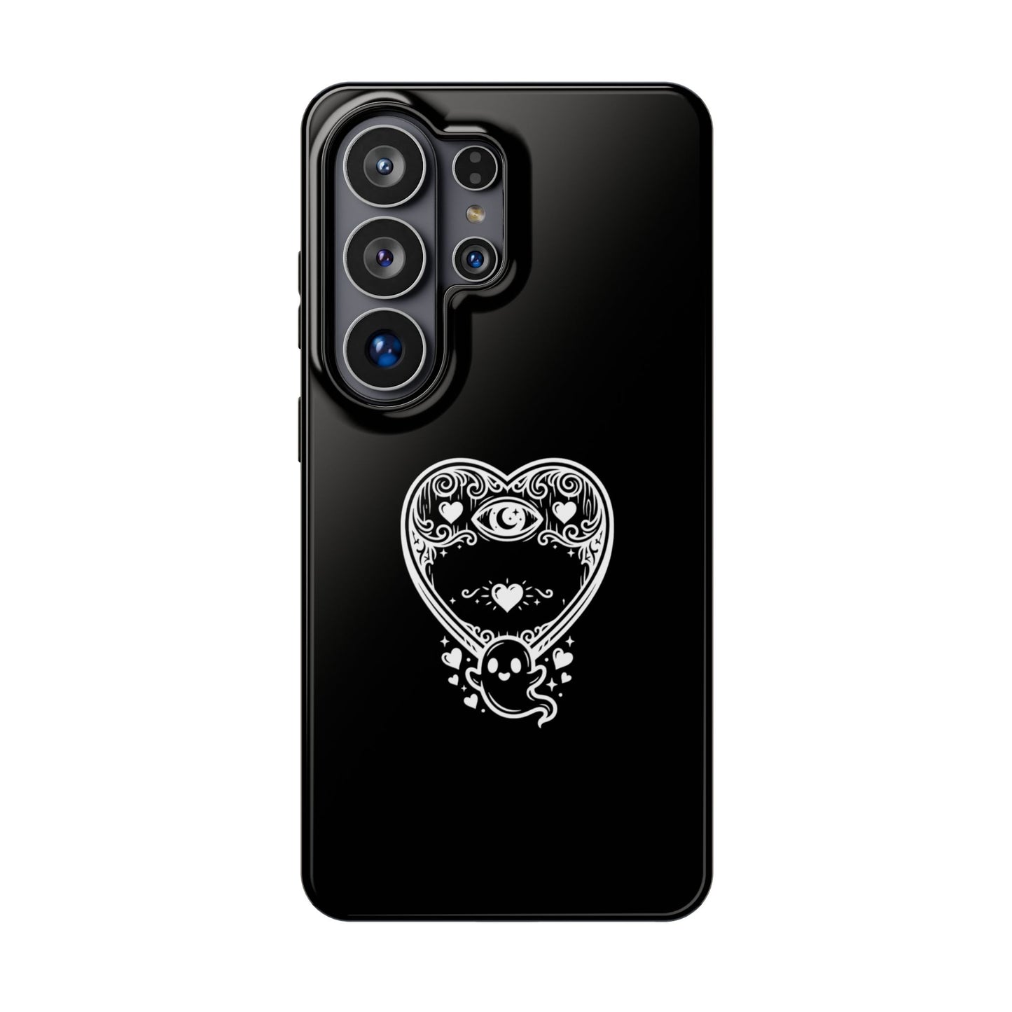 WeeGee GymCo (phone case) - Spooky Heart Eye Ghost Magnetic Case