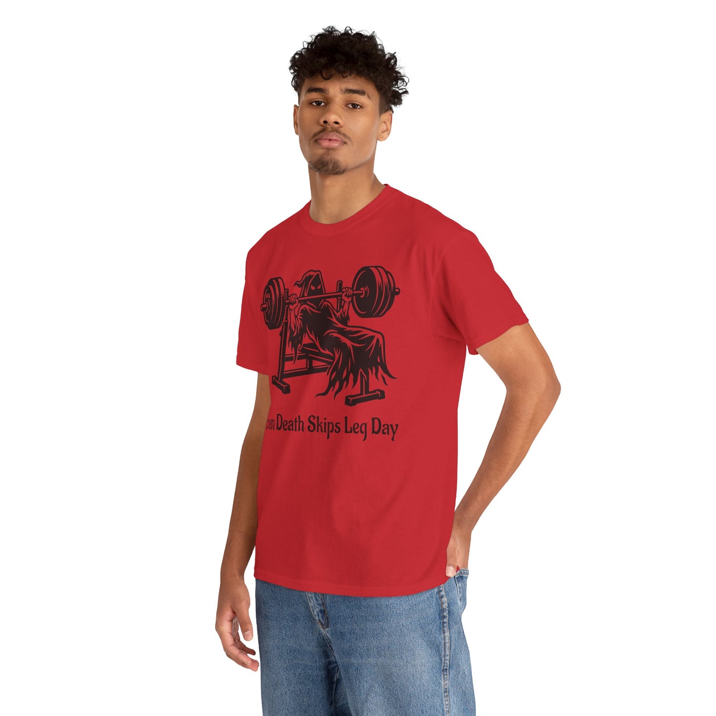 WeeGee Gymco Unisex Tee - Grim Reaper Bench Press