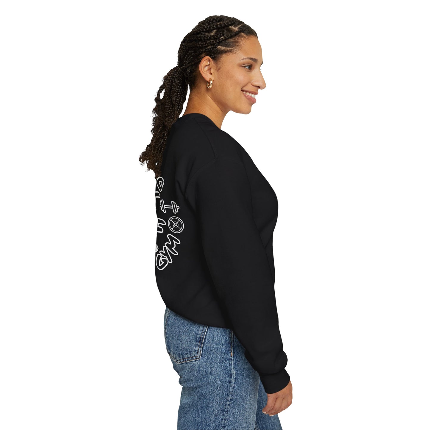 WeeGee GymCo Crewneck Sweatshirt - I Only Do Butt Stuff At The Gym