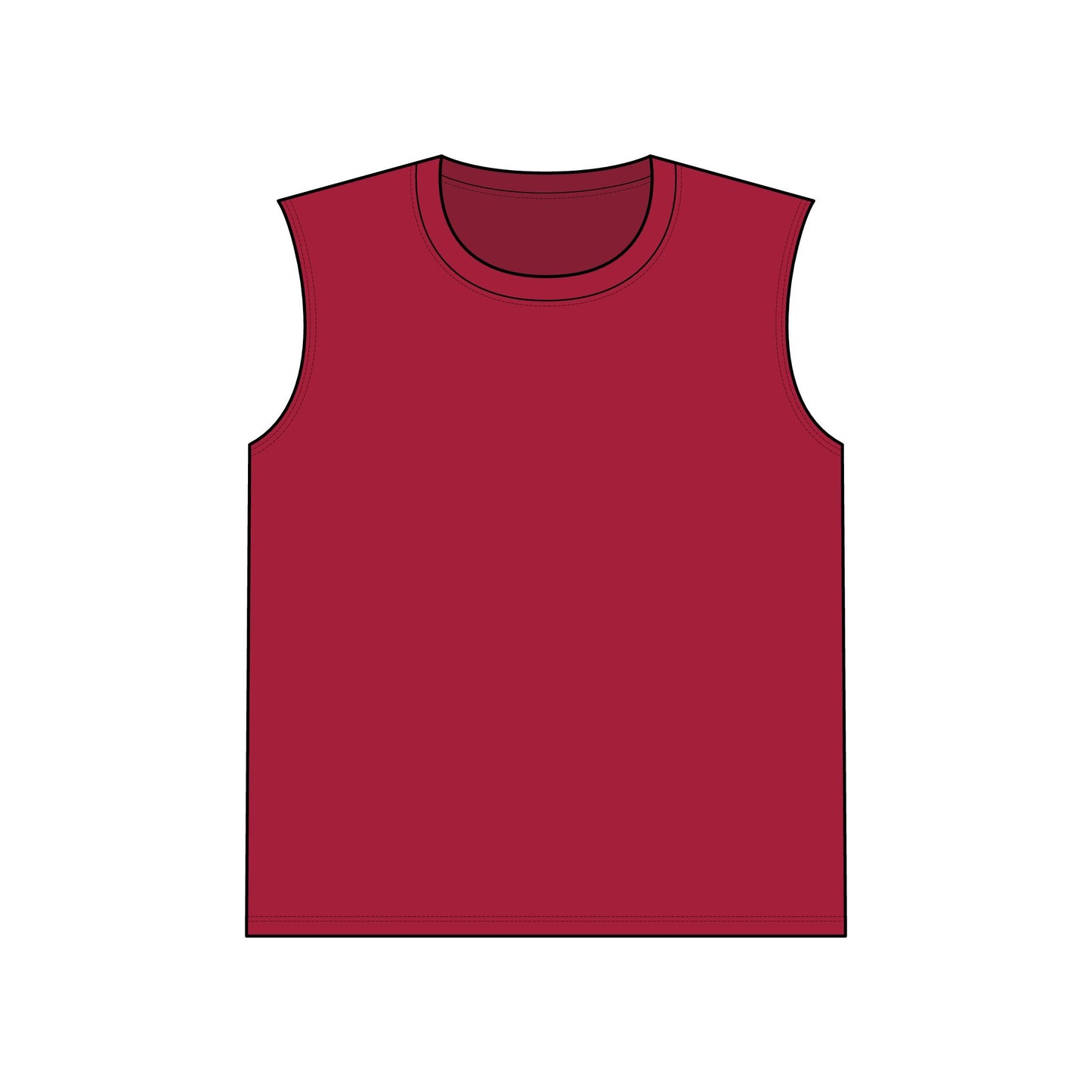 WeeGee GymCo Performance Sleeveless Tee - Fallen Angel