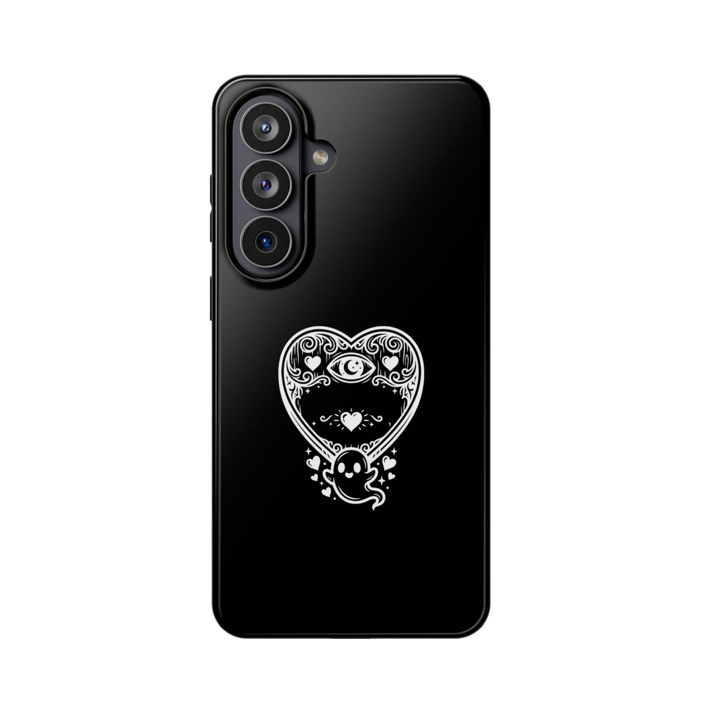 WeeGee GymCo (phone case) - Spooky Heart Eye Ghost Magnetic Case