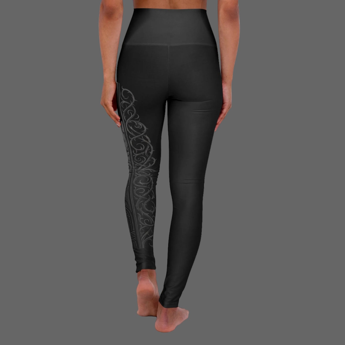 WeeGee GymCo High Waisted Leggings - Cathedral