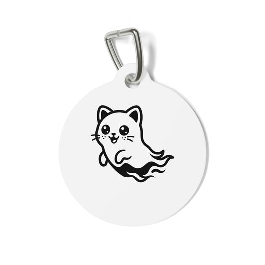 WeeGee GymCo (metal kitten tag) - Kitten "Ghost"