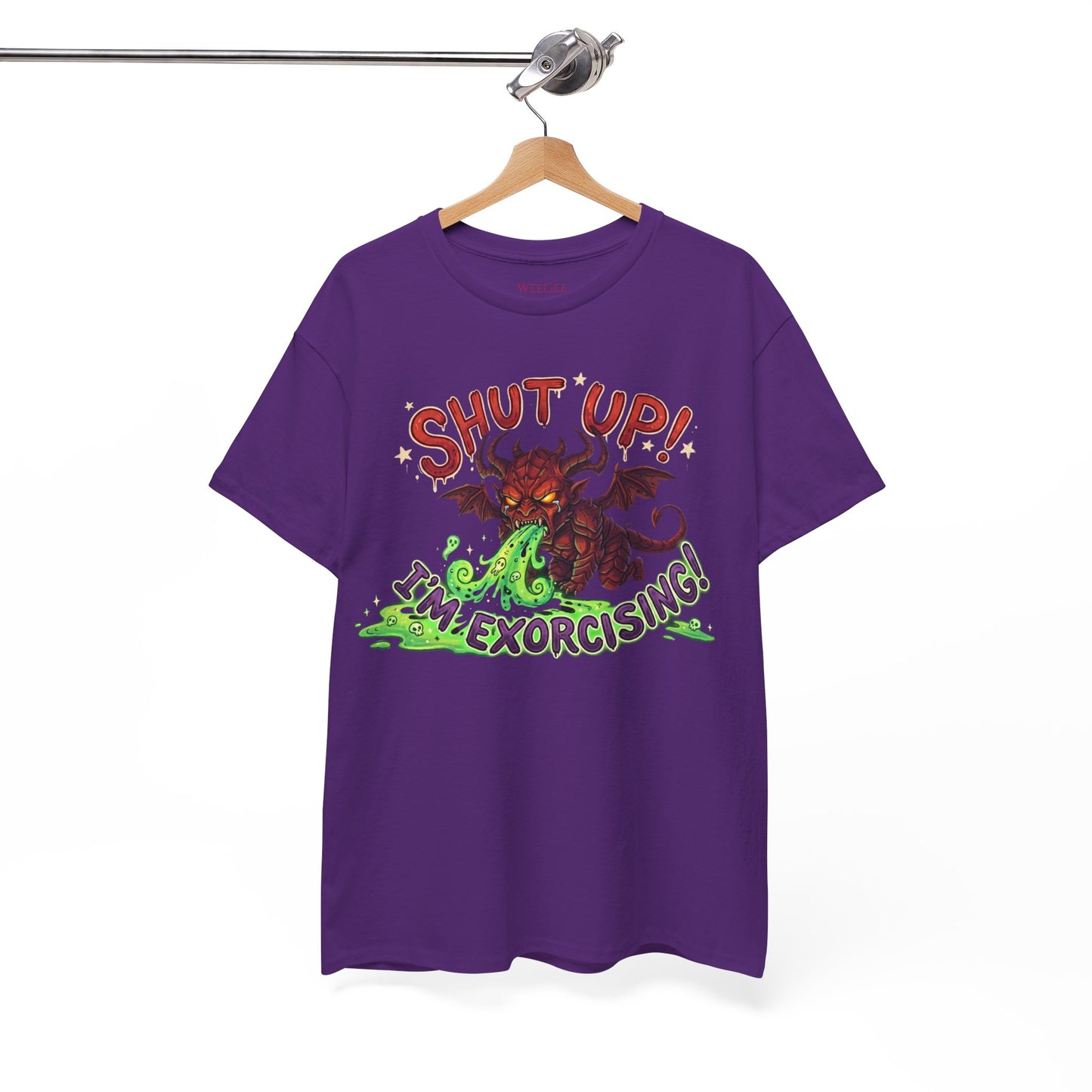 WeeGee GymCo Unisex Tee - Shut Up, I'm Exorcising!