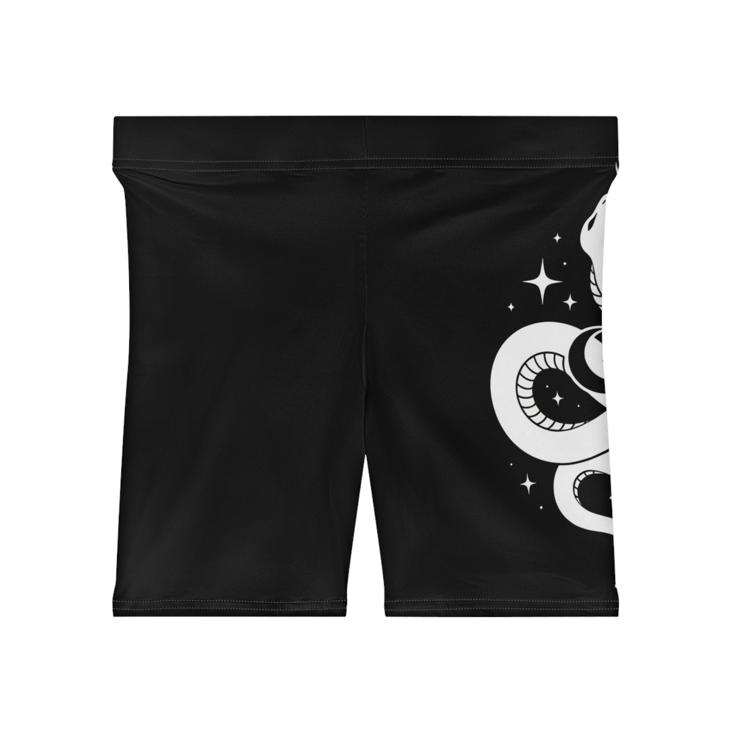 WeeGee GymCo Women's Biker Shorts - Lunar Serpent