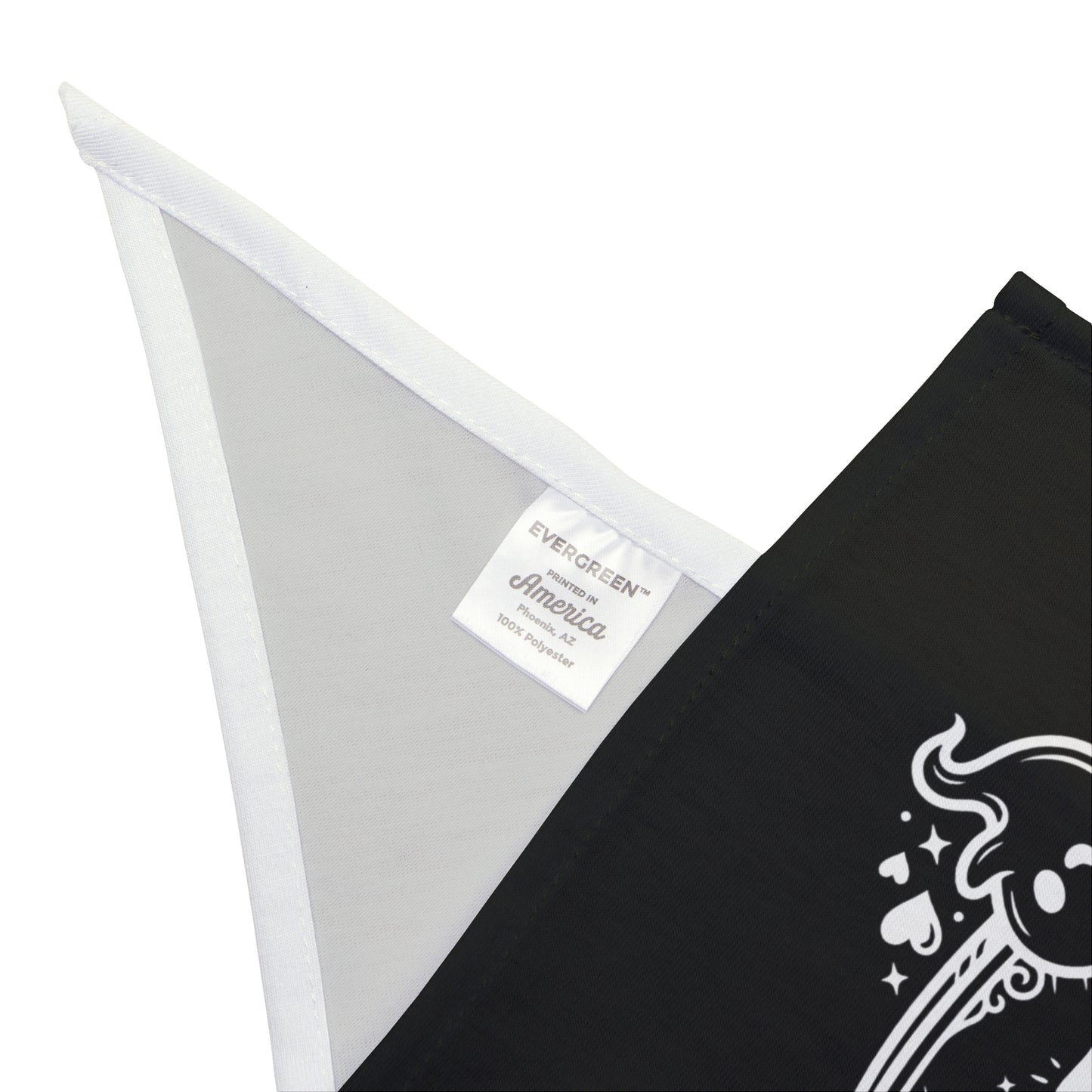 WeeGee GymCo Pet Bandana - "Ghost" Heart