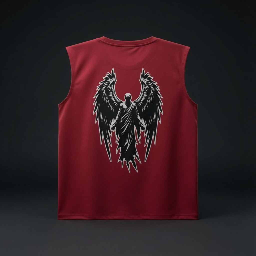 WeeGee GymCo Performance Sleeveless Tee - Fallen Angel