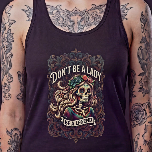 WeeGee GymCo Women's Racerback Tank -Be a Legend