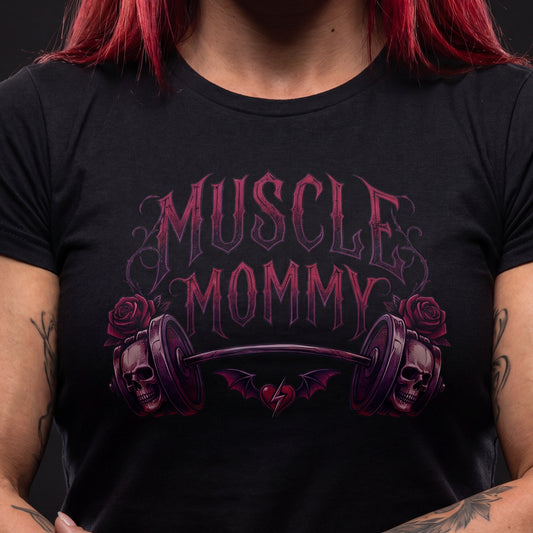 WeeGee GymCo Womens Tee -Muscle Mommy