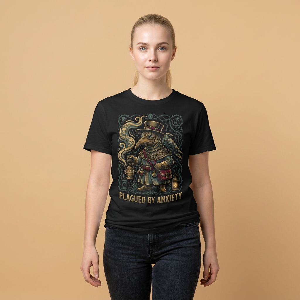 WeeGee GymCo Unisex Tee - Plagued By Anxiety