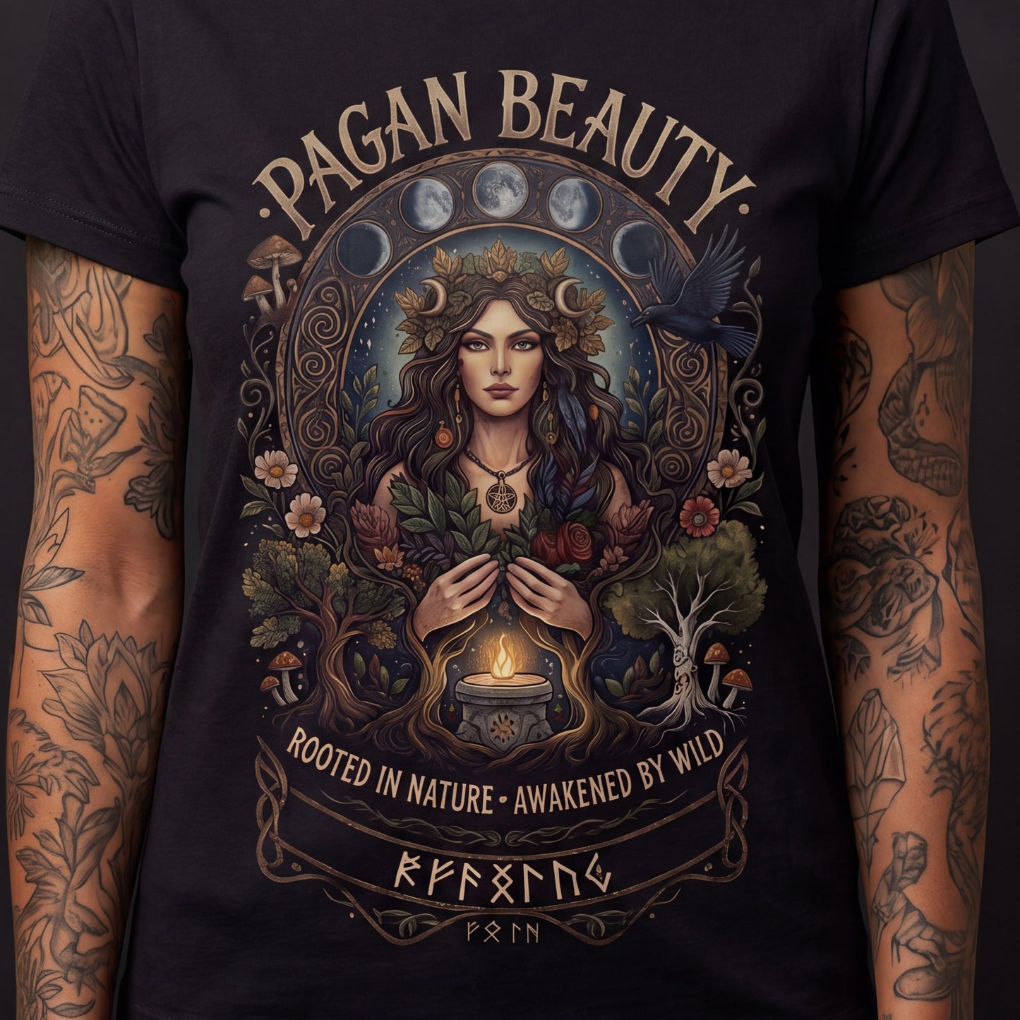 WeeGee GymCo Unisex Tee- Pagan Beauty