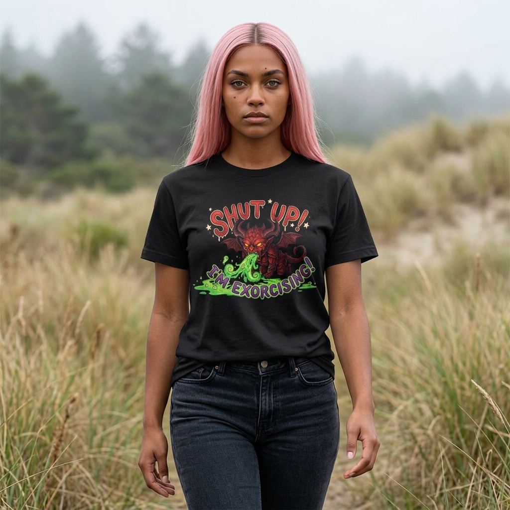 WeeGee GymCo Unisex Tee - Shut Up, I'm Exorcising!