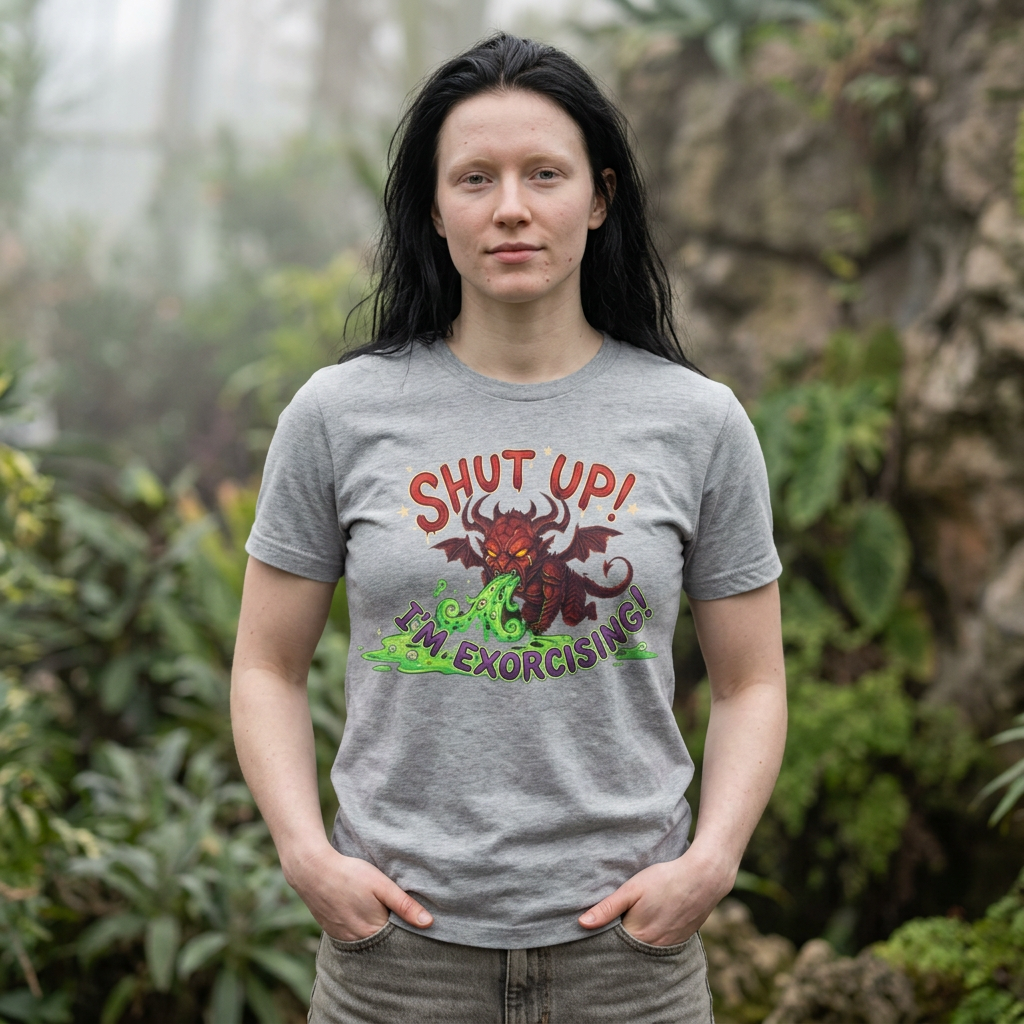 WeeGee GymCo Unisex Tee - Shut Up, I'm Exorcising!