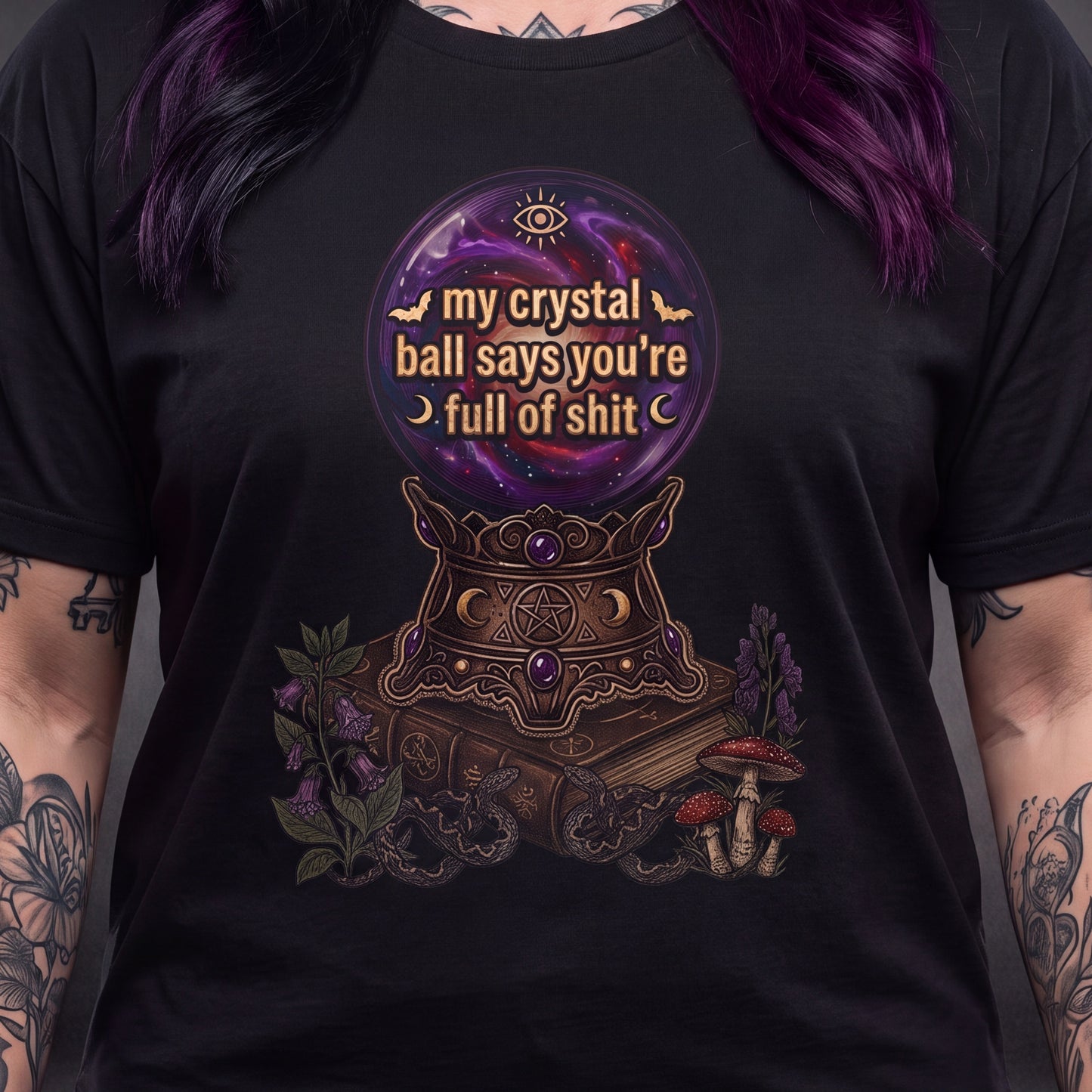 WeeGee GymCo Unisex Tee - Crystal Ball