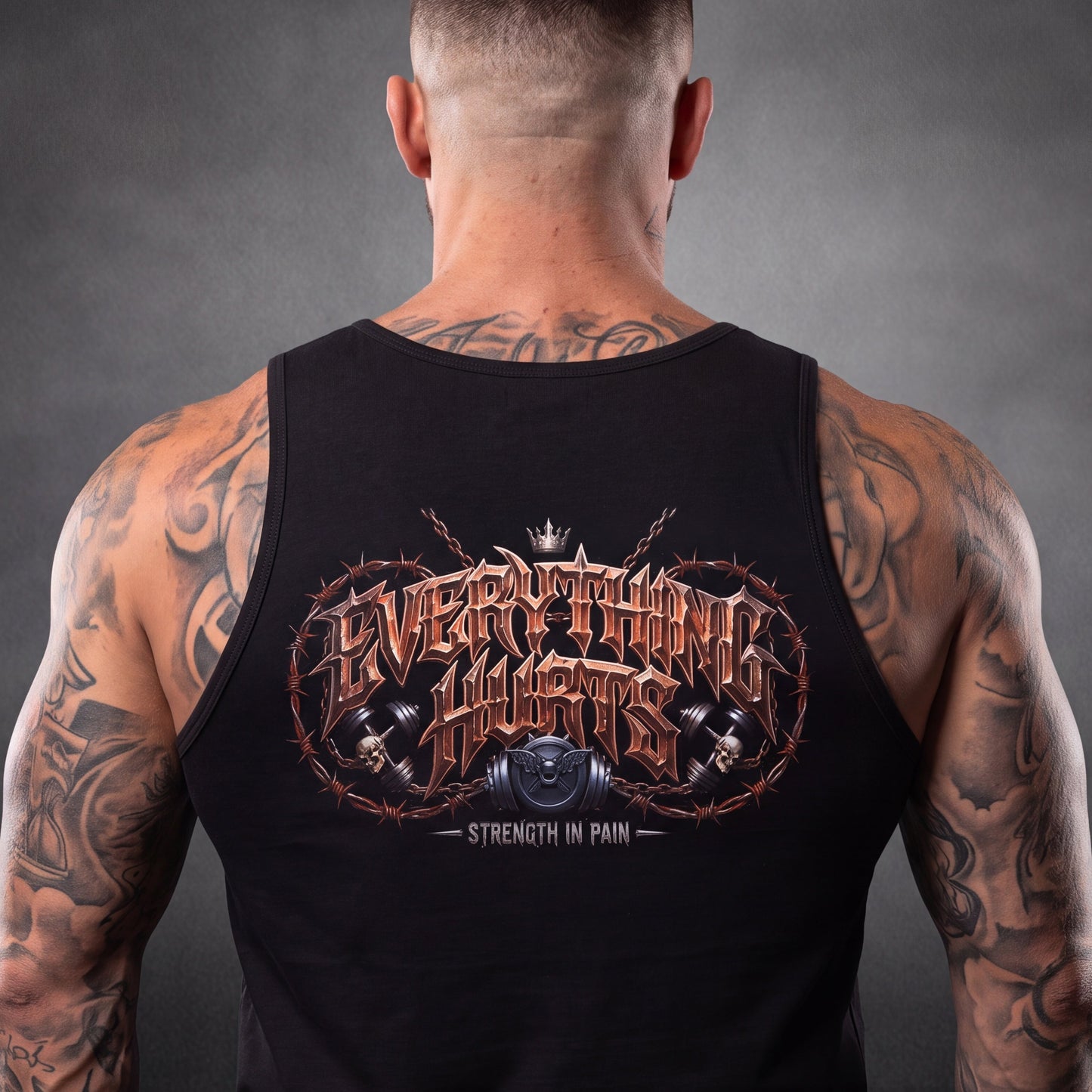 WeeGee GymCo Men's Tank Top - Everything Hurts