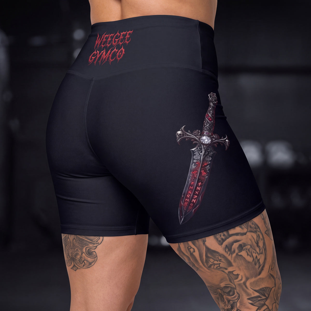 WeeGee GymCo Women's Workout Shorts – Shadowblade
