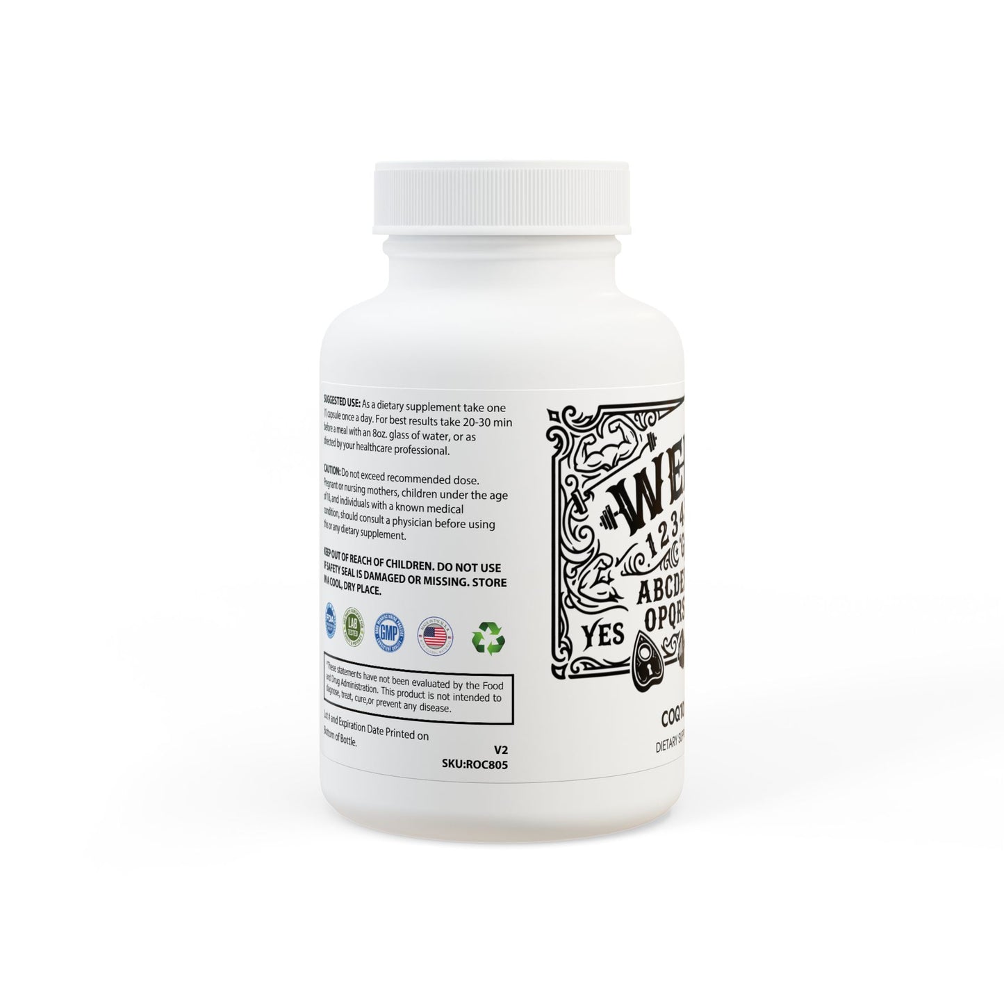 WeeGee GymCo Phantom Vitality - Energy & Recovery Supplement - CoQ10 (30 Capsules)